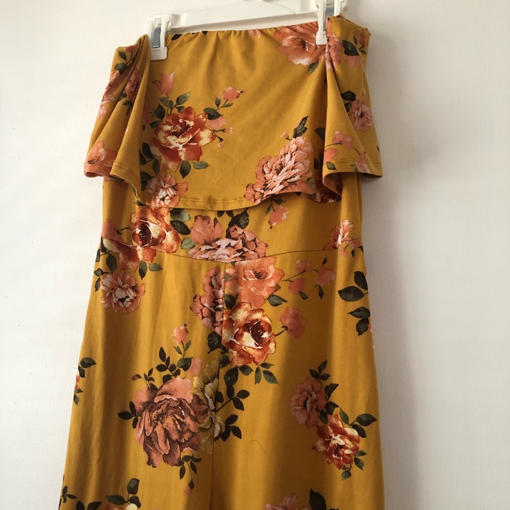 Floral pants jumpsuit